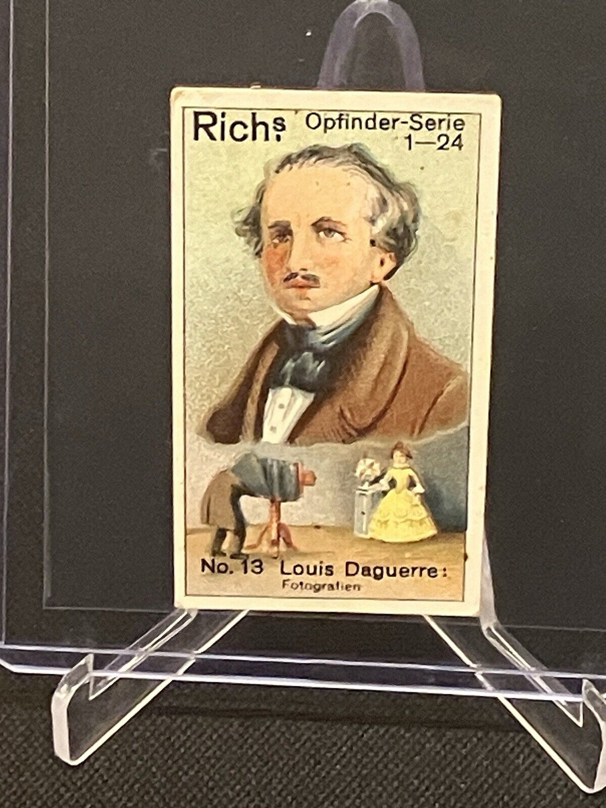 1927 Rich’s Collectors Vintage Inventor Series Louis Daguerre #13