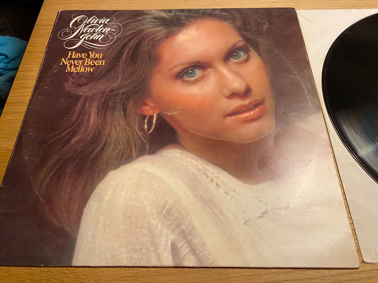 OLIVIA NEWTON-JOHN "HAVE YOU EVER BEEN MELLOW" EMI RECORDS 1975 LP SWEDISH PRESS