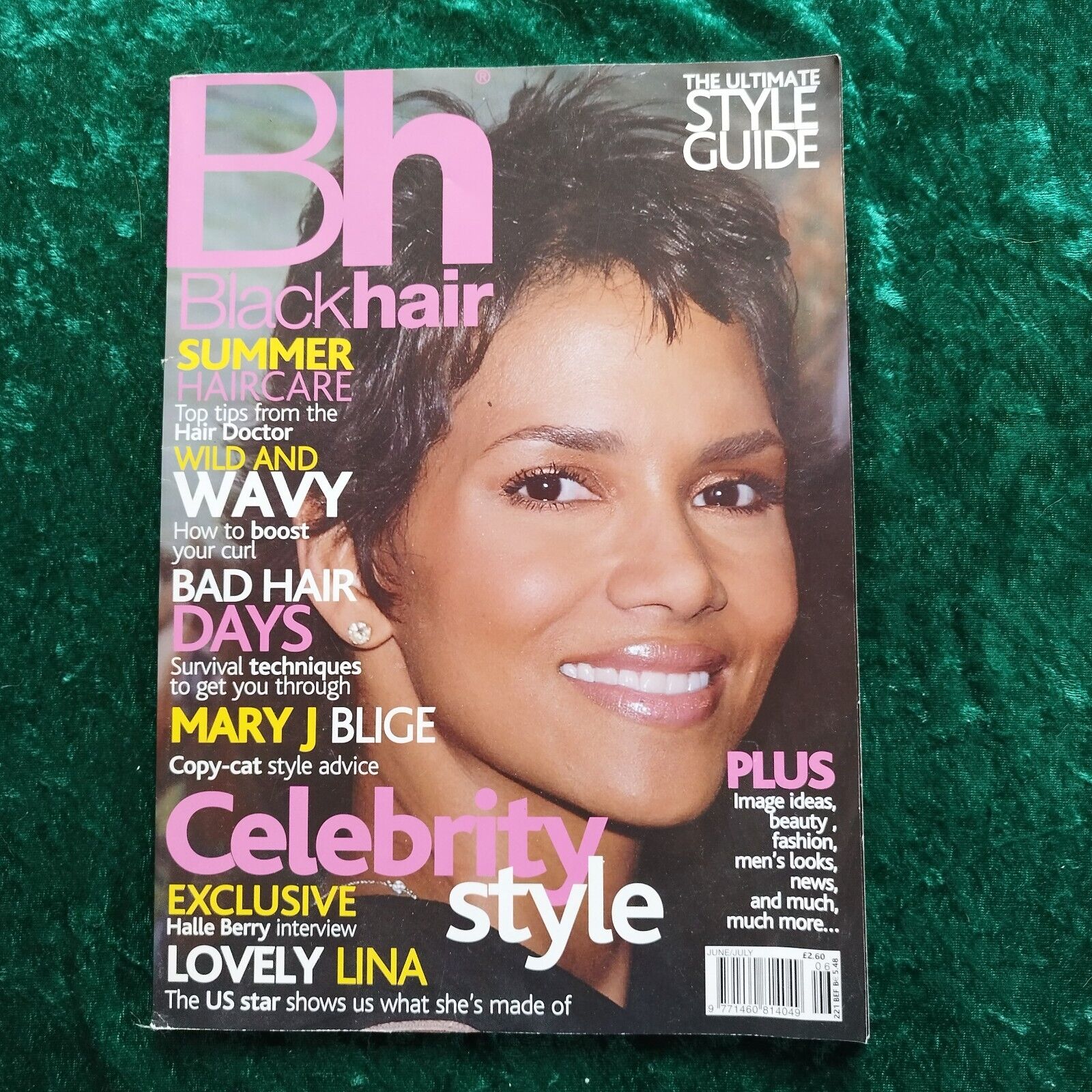 Black Hair Magazine : Halle Berry Mary JBlige  June 2002 issue