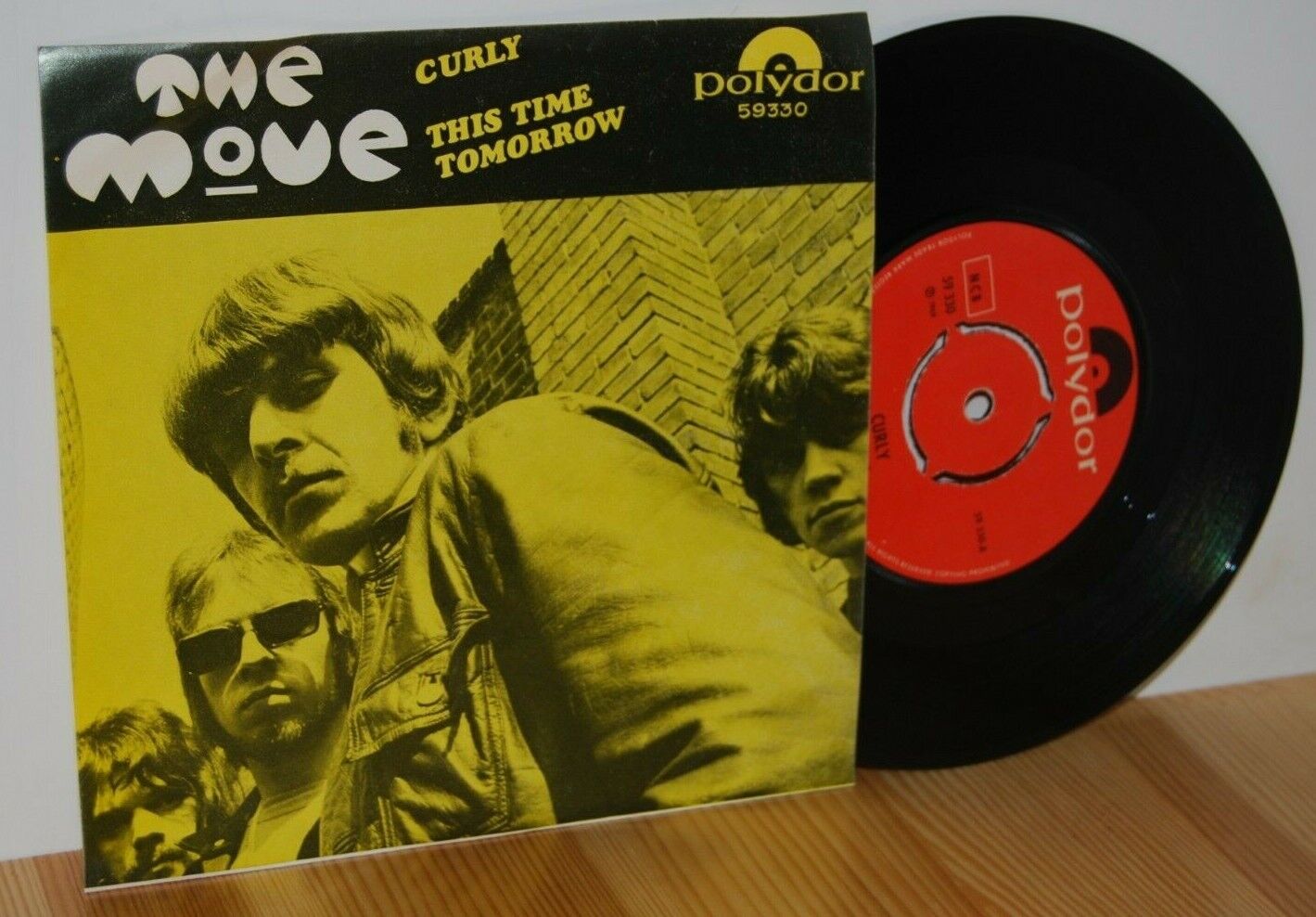 The MOVE Curly NORWEGIAN PS Picture Sleeve 45