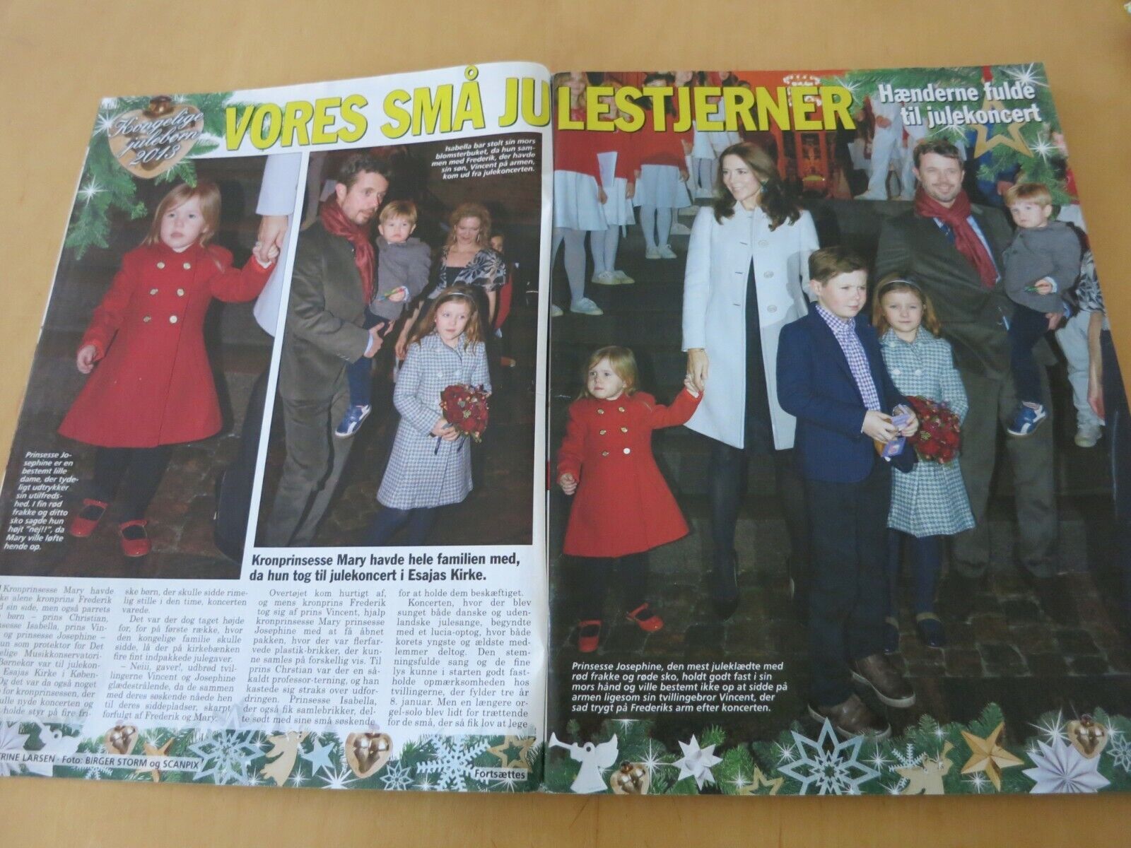 Royal Magazine PRINCESS MARY Victoria SILVIA Benedikte OLIVER BJERREGAARD AB55