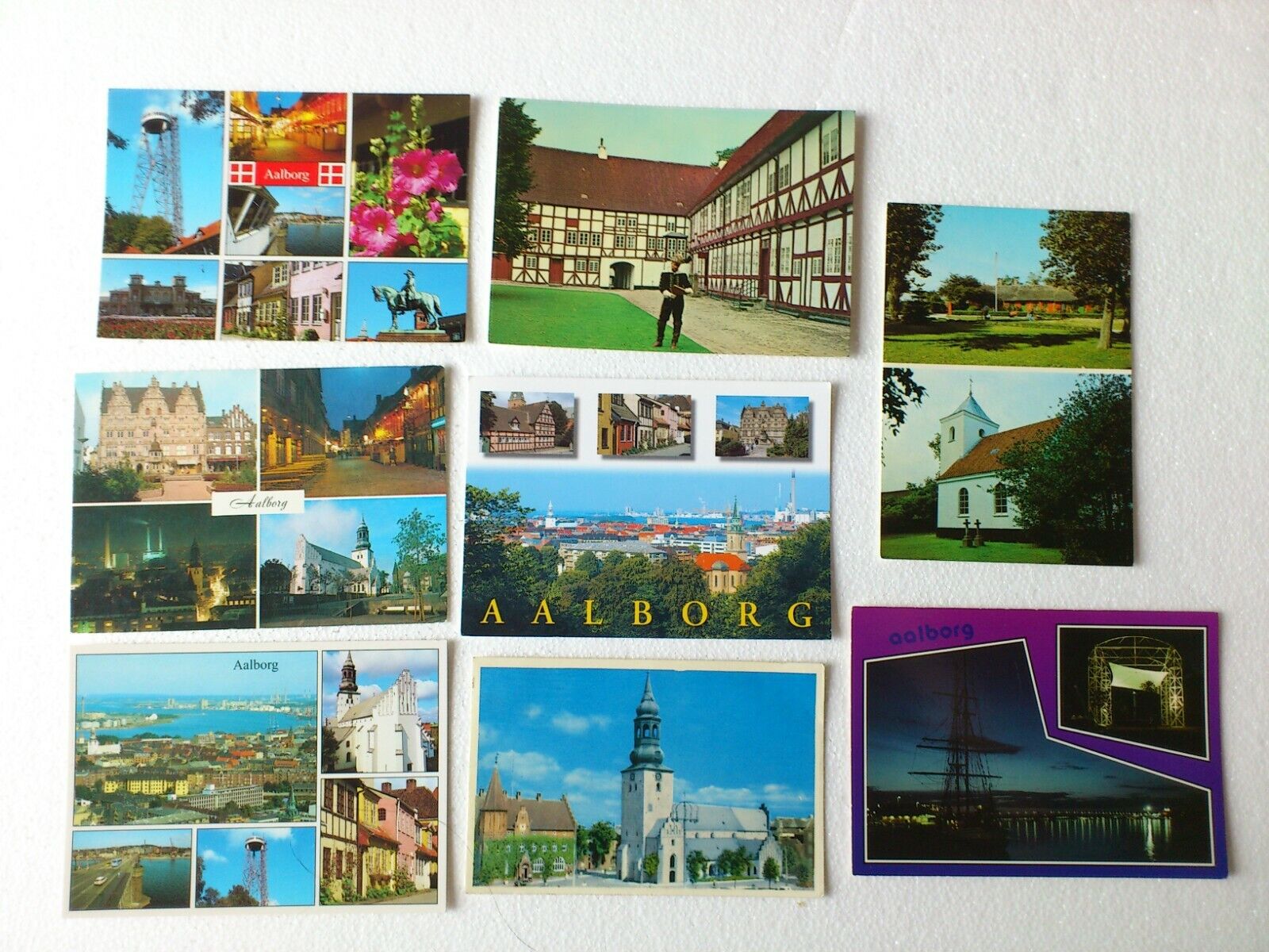 Vintage Postcards Denmark AALBORG 27 postcards Unposted and posted