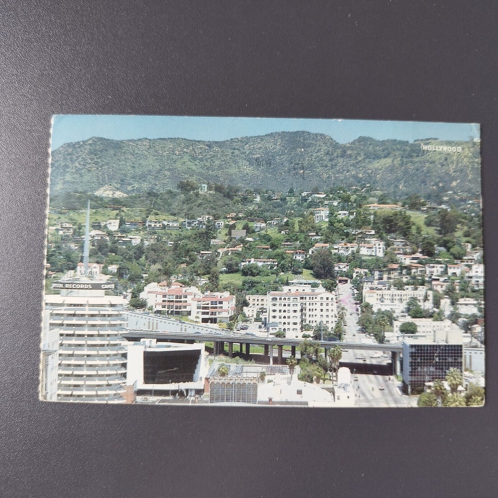 CaliforniaHollywood Panorama Capitol Record BuildingThe Freeway 1989