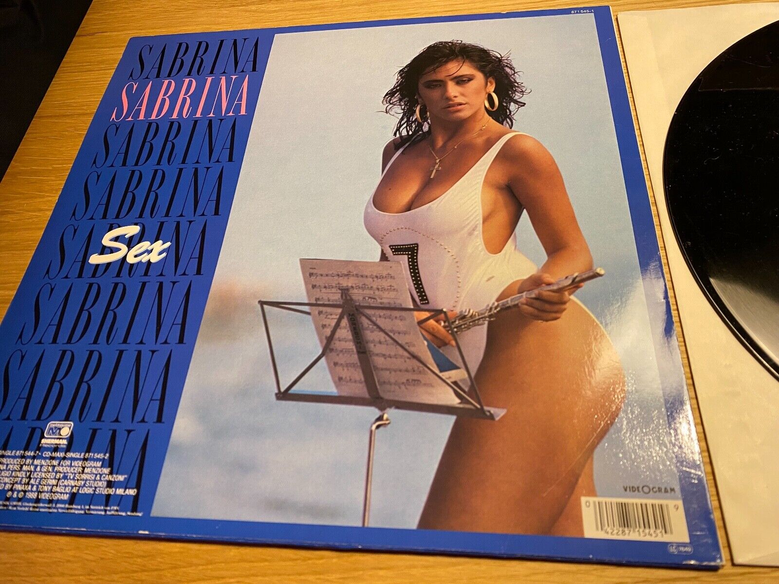 SABRINA "LIKE A YO-YO / SEX" METRONOME RECORDS 1989 2 REMIX TRACK 12" GERMAN 12"