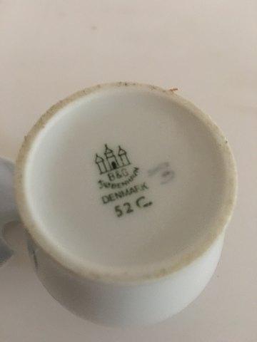 Bing  Grondahl Demeter / Blue Cornflower Mustard Cup No 52C