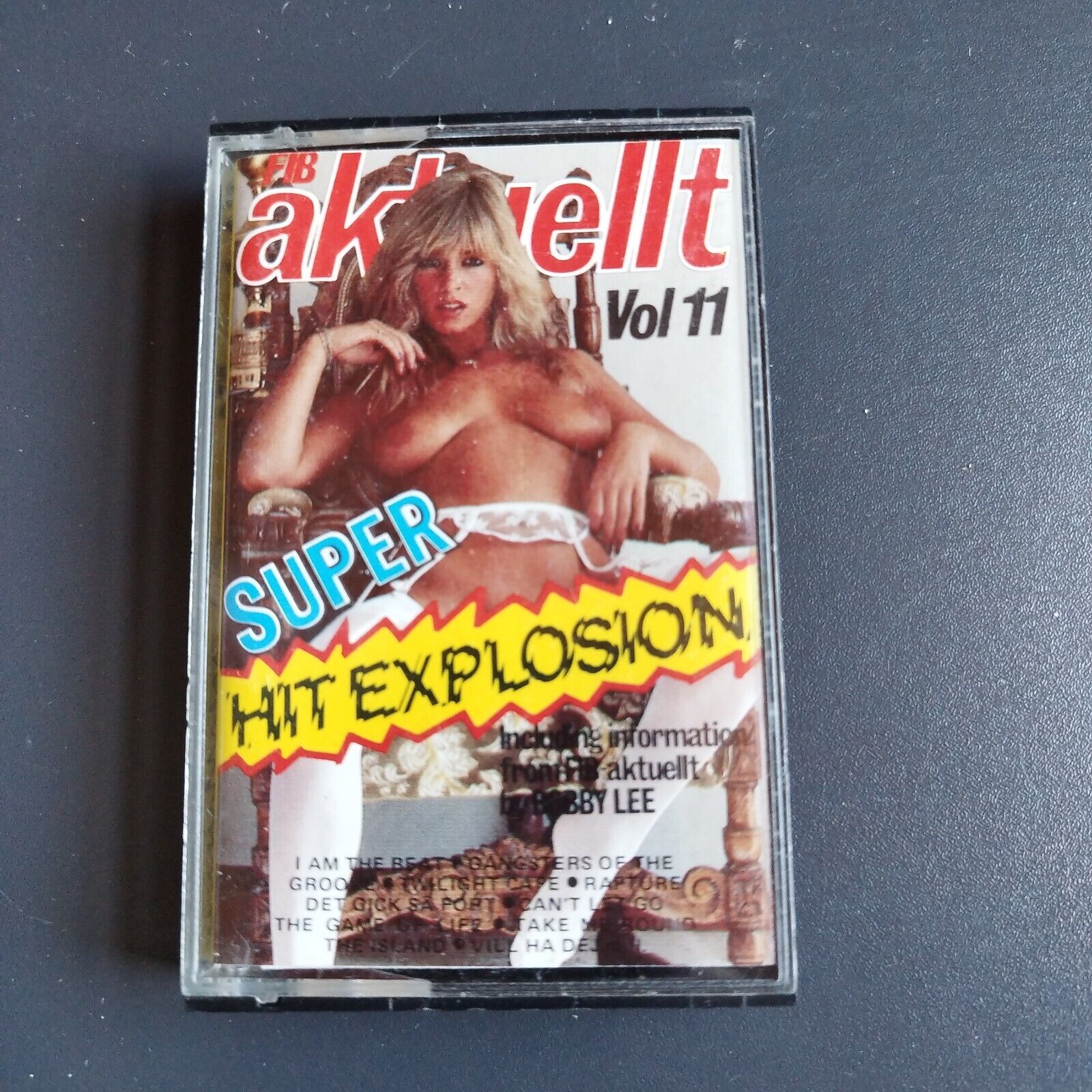 FIB AKTUELLT music cassette : Swedish  Super Hit Explosion Vol 11 -1981