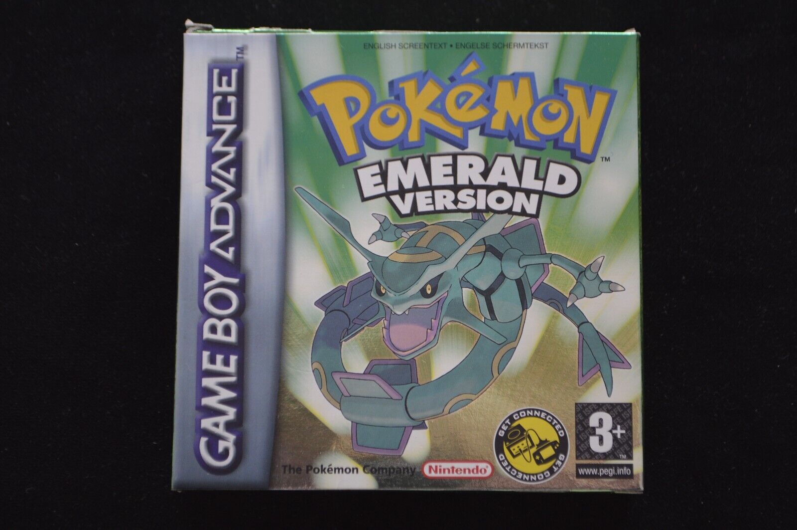 Pokemon Emerald CIB Nintendo 2004 English DRY BATTERIES AUTHENTIC  NM+