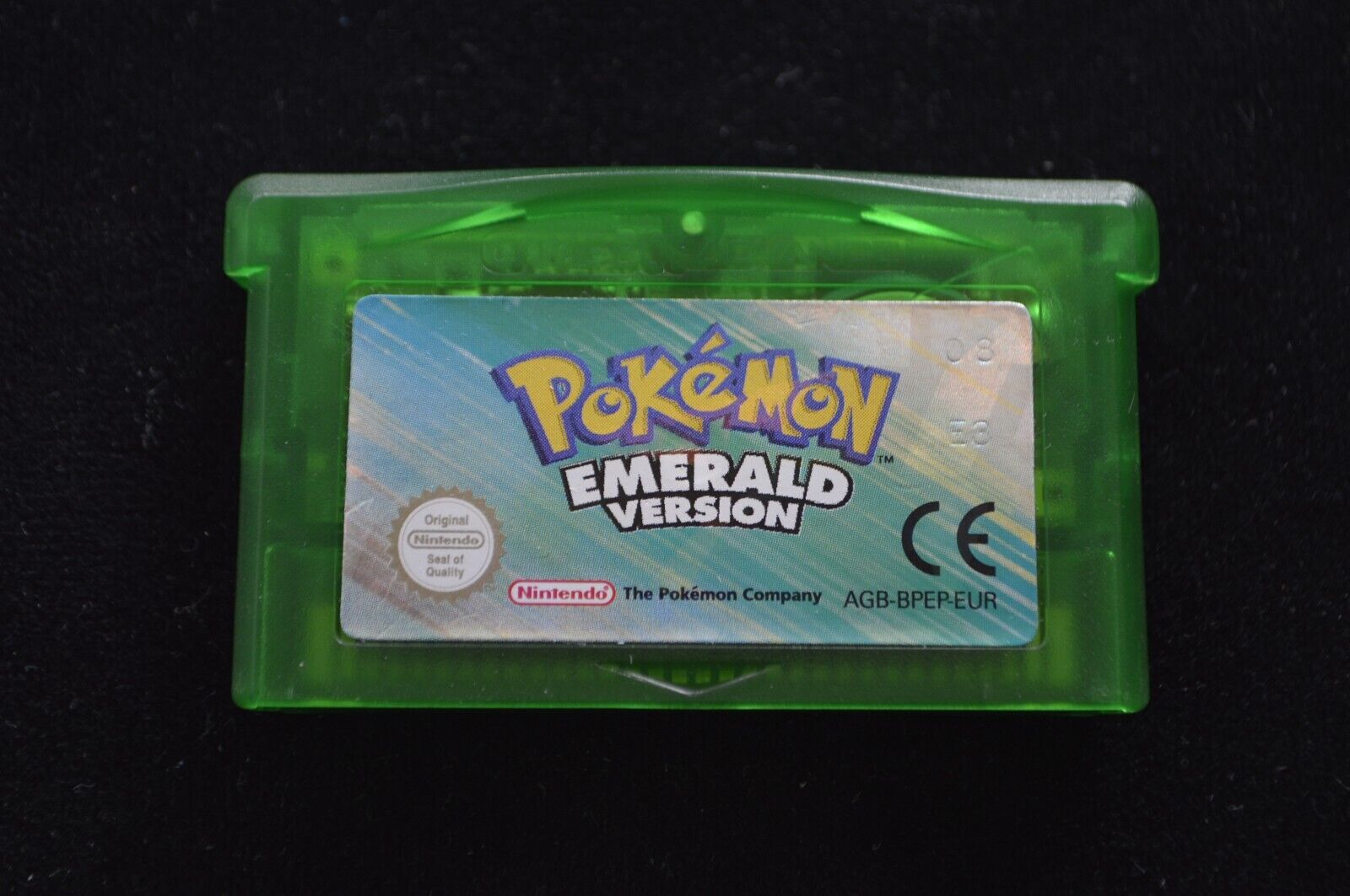 Pokemon Emerald CIB Nintendo 2004 English DRY BATTERIES AUTHENTIC  NM+