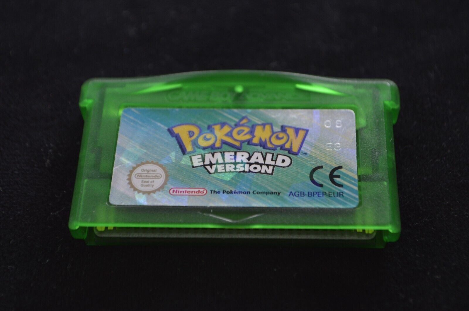 Pokemon Emerald CIB Nintendo 2004 English DRY BATTERIES AUTHENTIC  NM+