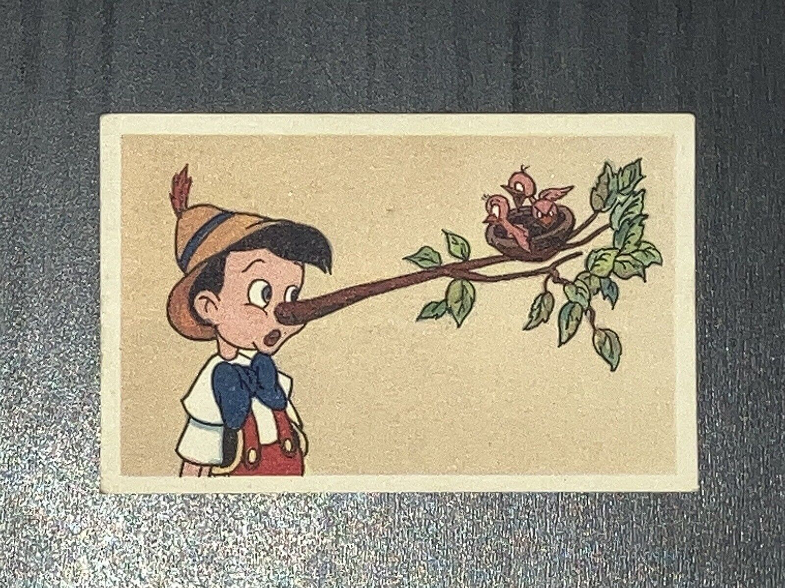 COMPLETE SET 1949 RICH'S COFFEE DANISH WALT DISNEY PINOCCHIO TRADING CARDS