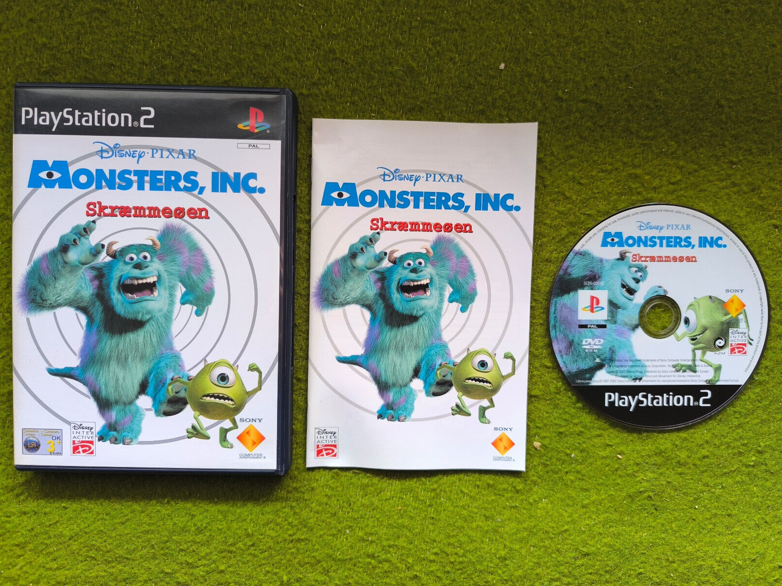 *SONY Playstation 2 PS2* Monsters Inc Scare Island CIB - PAL