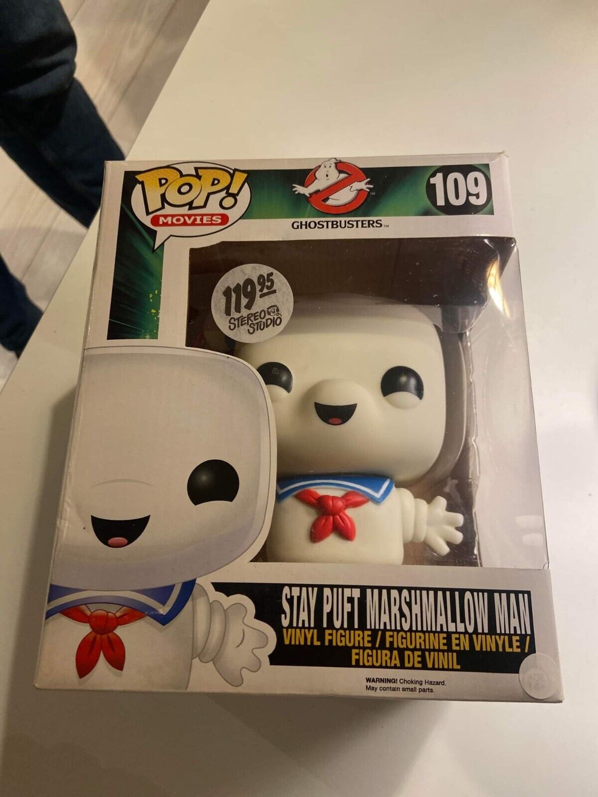 funko pop stay puft marshmallow man #109