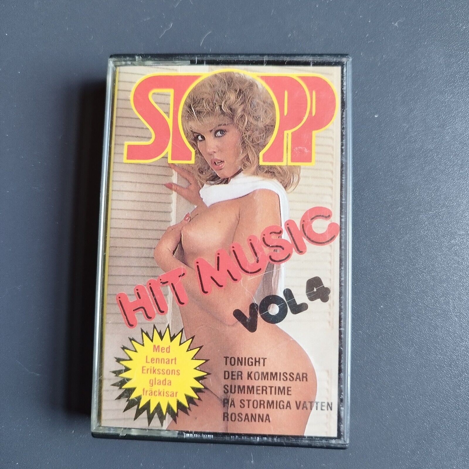 STOPP  music cassette : Swedish  Pin-Up Cover Vol4  1982 Hit Music