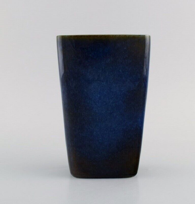 Sven Jonson (1919-1989) Gustavsberg Two Lagun vases in glazed stoneware