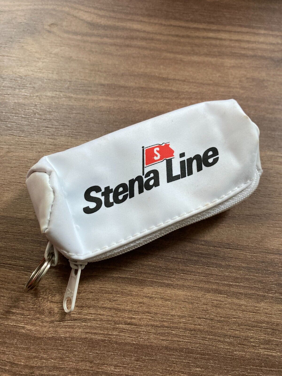 Vintage Stena Line Ferry Norway Denmark Pouch Keychain - Retro Collectible