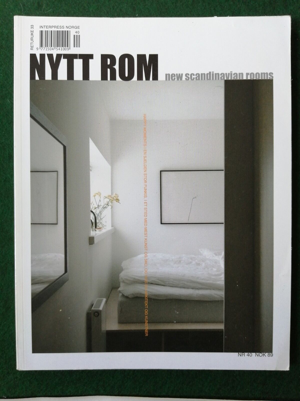 Norwegian magazineNYTT ROMNew Scandinavian Rooms From 2014