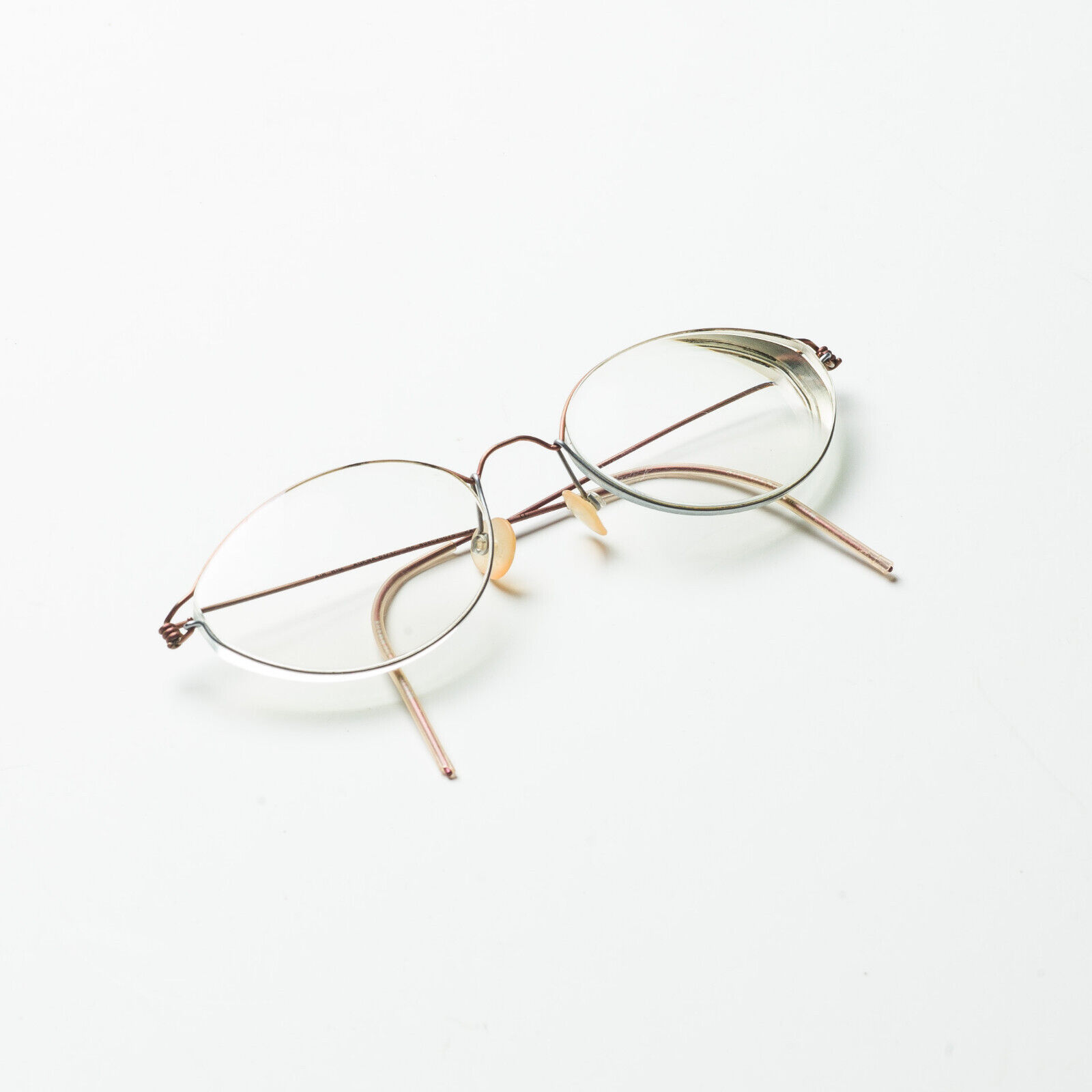 LINDBERG Agena Matte Pink Oval Titanium Glasses Made in Denmark