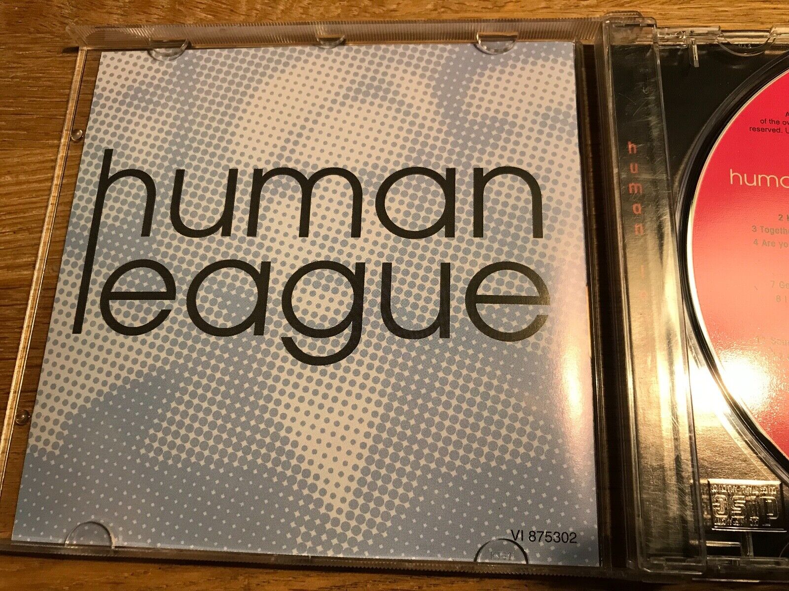 HUMAN LEAGUE  "SOUNDTRACK OF A GENERATION"  USED CD ALBUM 14 TRACKS DISKY DUTCH*