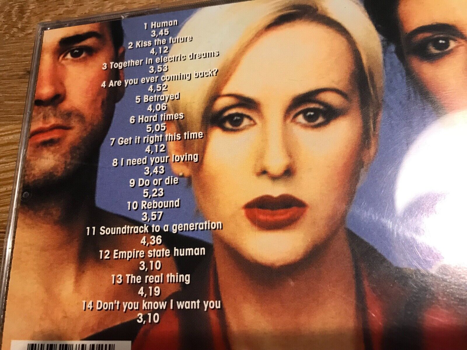 HUMAN LEAGUE  "SOUNDTRACK OF A GENERATION"  USED CD ALBUM 14 TRACKS DISKY DUTCH*