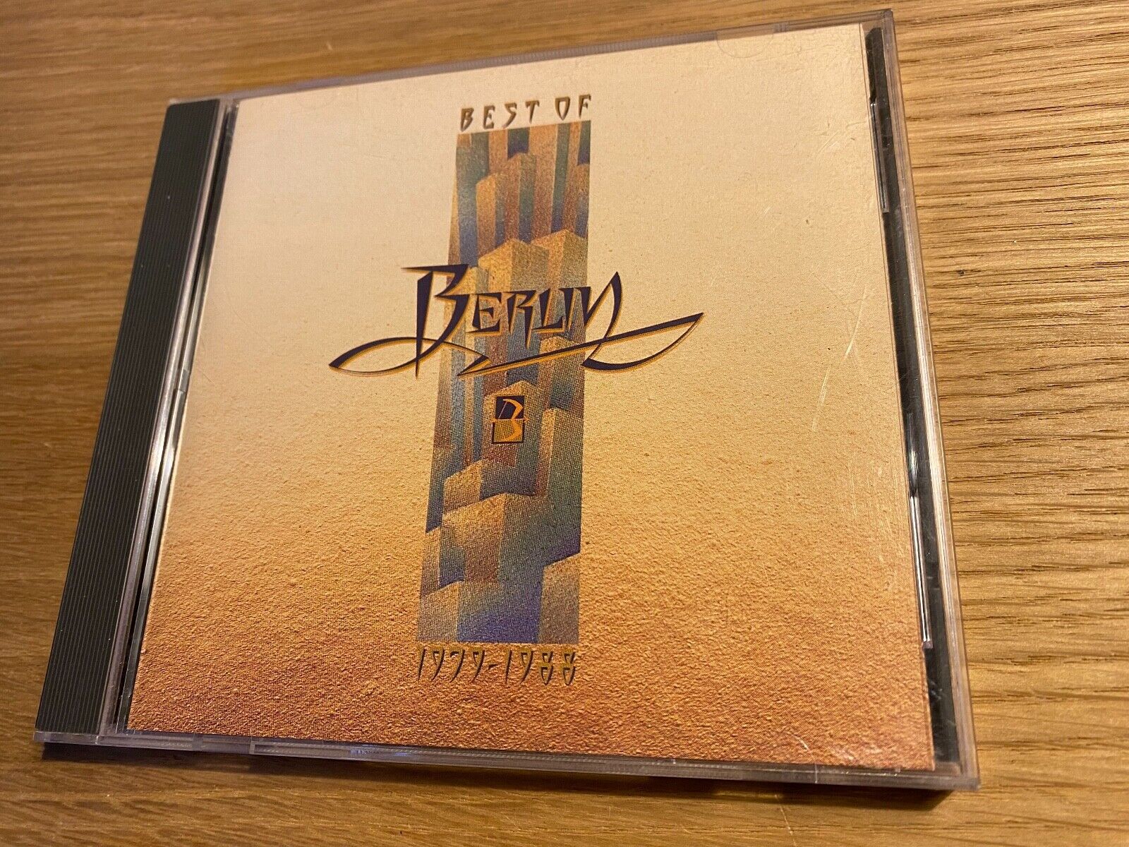 BERLIN "BEST OF BERLIN 1979-1988" 1988 USA PRESS CD ALBUM 12 TRACK GEFFEN RAR