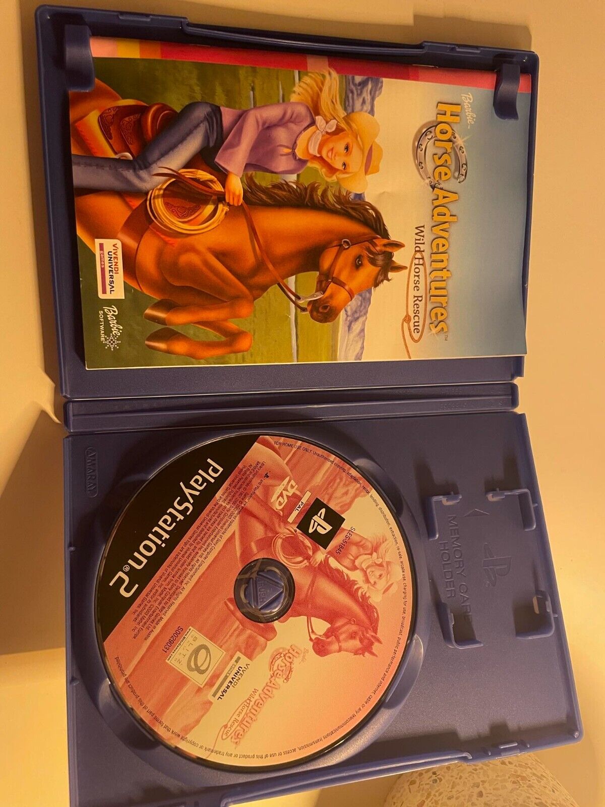 Barbie Horse Adventures: Wild Horse Rescue (Sony PlayStation 2 2003)