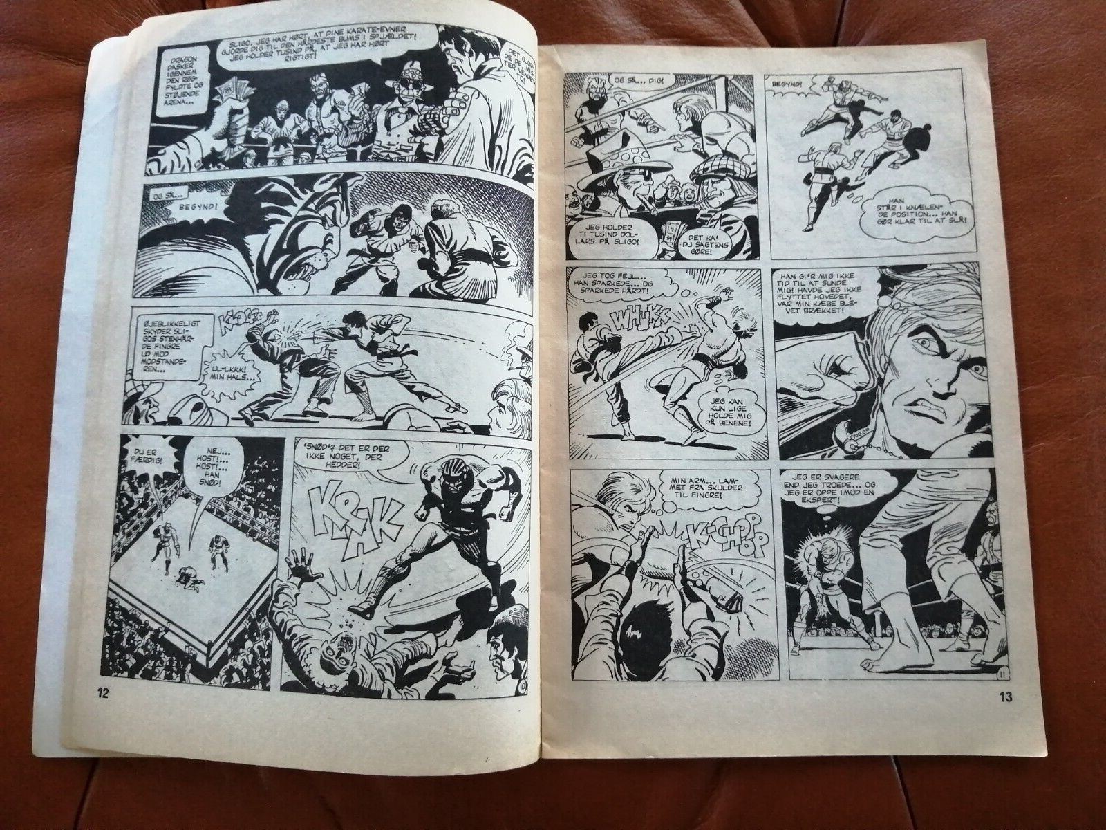 Danish comic magazineKUNG-FU no 39 1978