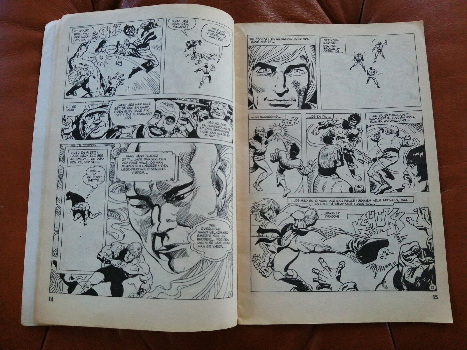 Danish comic magazineKUNG-FU no 39 1978