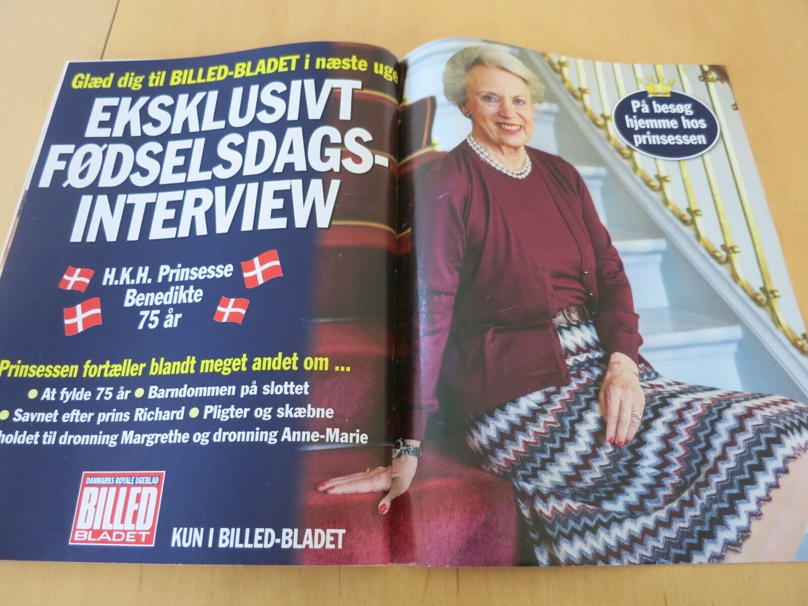 Danish Magazine ROYAL Princess MARY Queen Margrethe MARIE Benedikte Q59