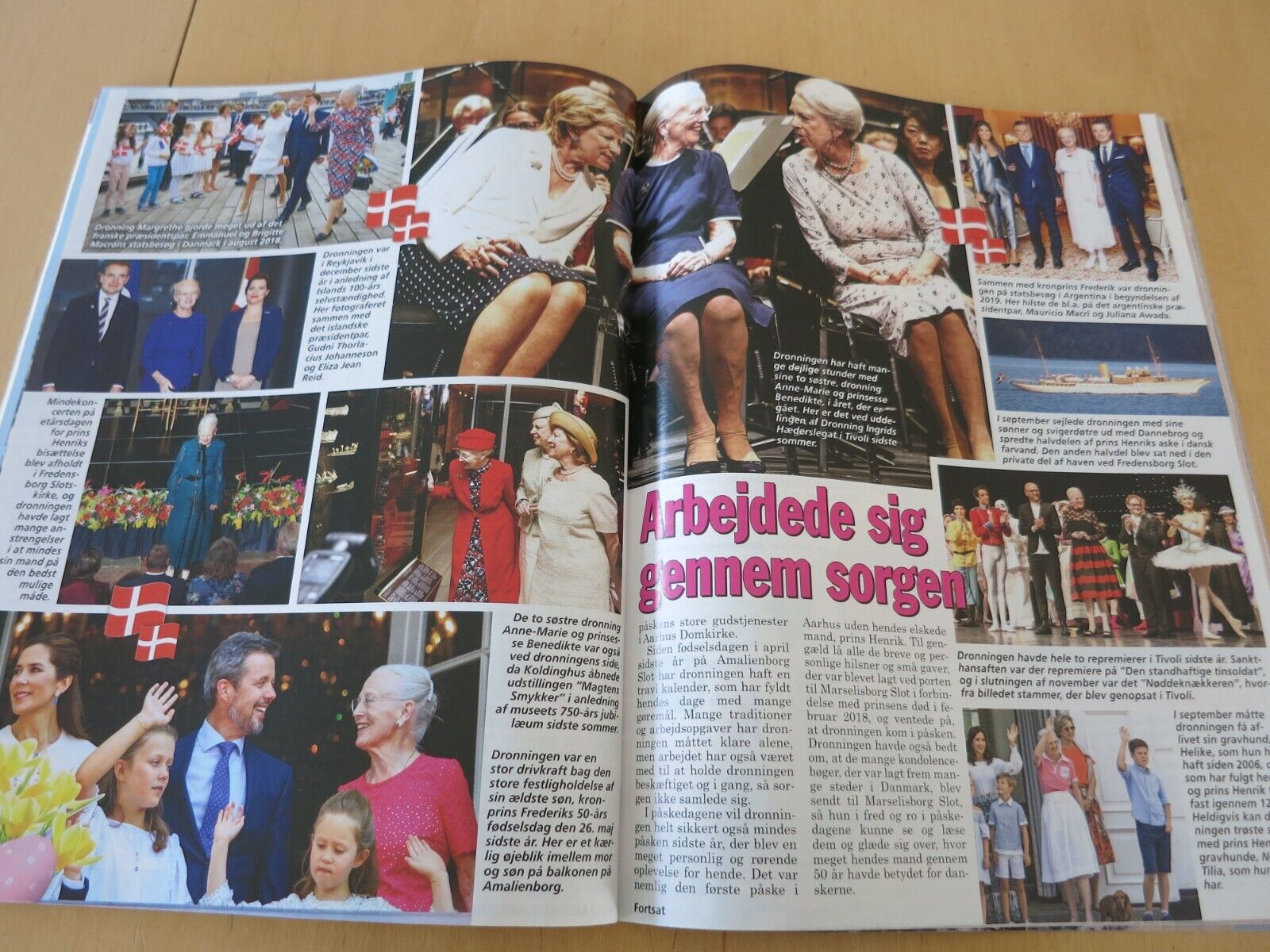 Danish Magazine ROYAL Princess MARY Queen Margrethe MARIE Benedikte Q59