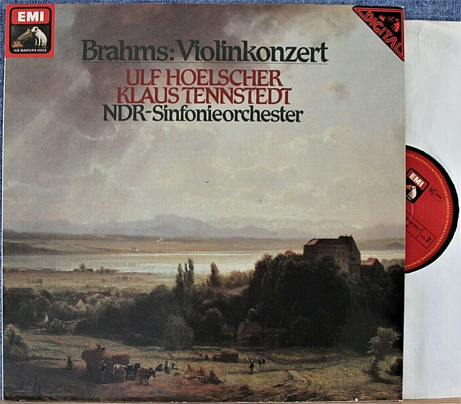 Hoelscher; Tennstedt Brahms (Violin concerto) EMI 067-30 975 dig NM