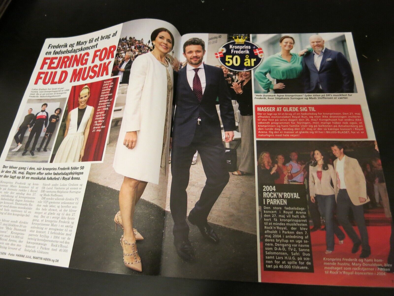 Danish Magazine ROYAL  Queen MARGRETHE Princess MARY KATE MEGHAN HARRY BL48