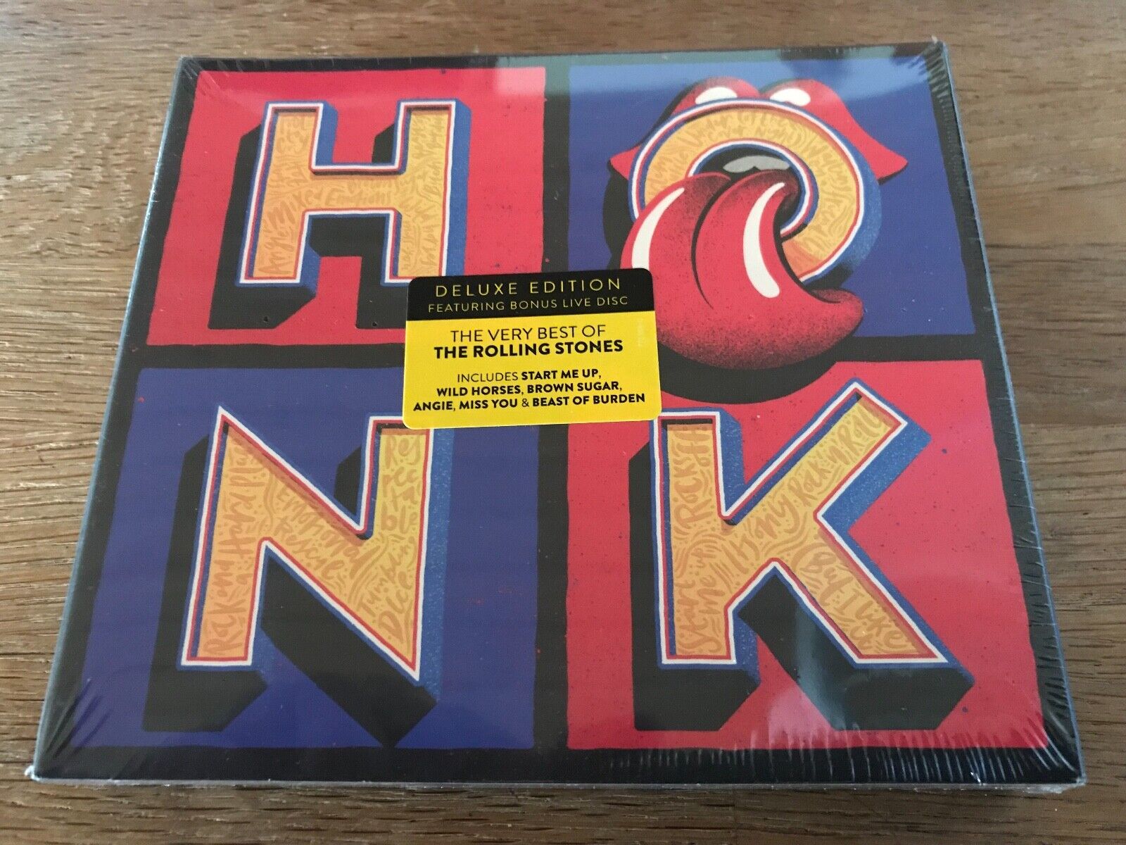 THE ROLLING STONES HONK 2019 3 X CD DIGIPAK EDITION SEALED PROMOTONE BV POLYDOR