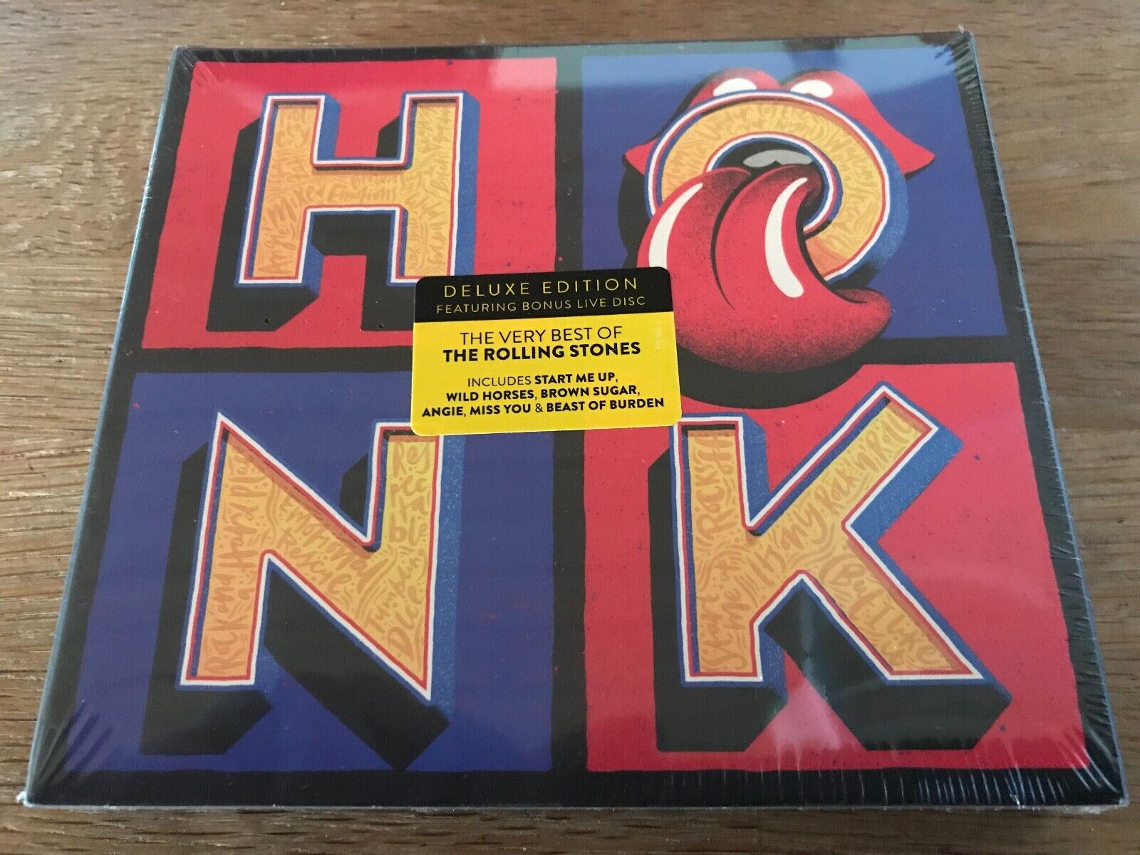 THE ROLLING STONES HONK 2019 3 X CD DIGIPAK EDITION SEALED PROMOTONE BV POLYDOR