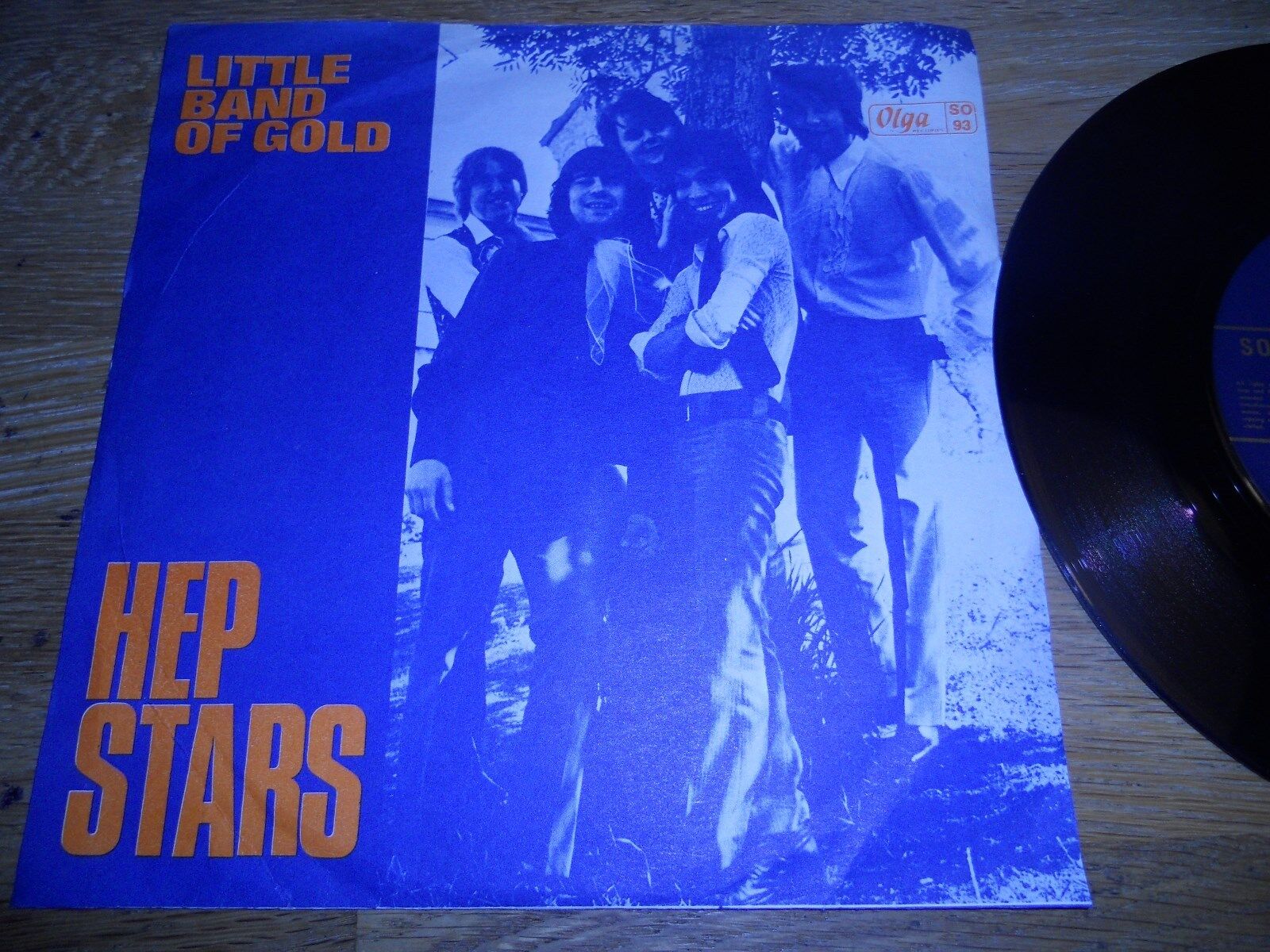 HEP STARS "LITTLE BAND OF GOLD/ANOTHER DAY" ABBA RELATED ARTIST SWEDISH PRESSING