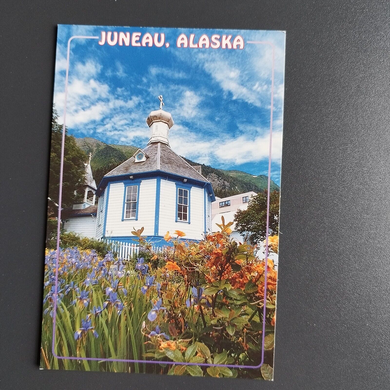 Postcard Alaska  JuneauSt Nicholas Russian Orthodox Church