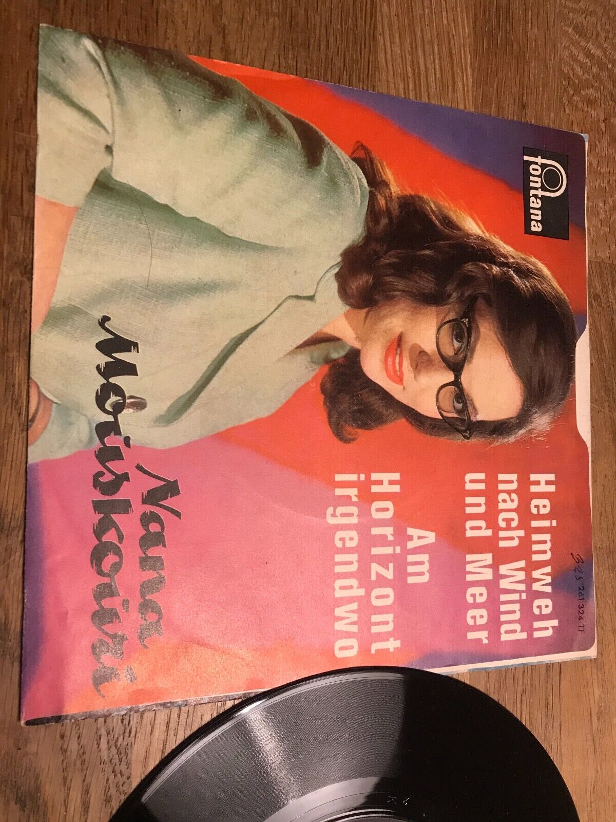 NANA MOUSKOURI AM HORIZONT IRGENDWO/HEIMWEH NACH WIND UND MEER" FONTANA GERMANY*