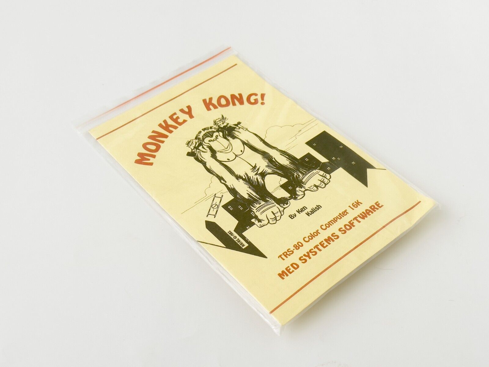 Monkey Kong! - Med Systems Software - 1982 / TRS-80 CoCo