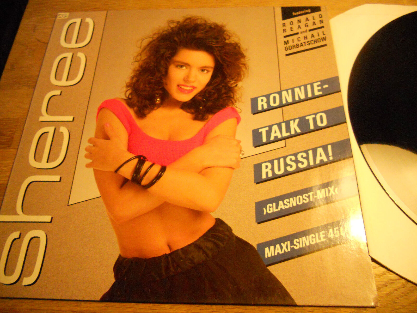 SHEREE RONNIE- TALK TO RUSSIA! GLASNOST-MIX 1988 DIETER BOHLEN 12" MAXI SINGLE**