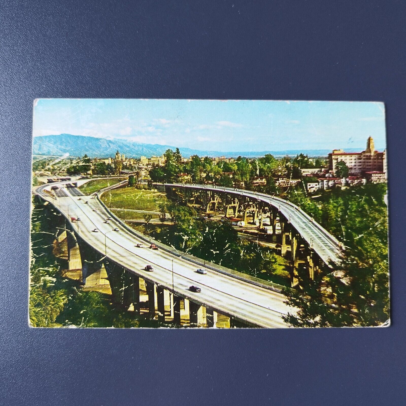 CaliforniaArroyo Seco - Colorado Street BridgesPasadene Posted in 1961