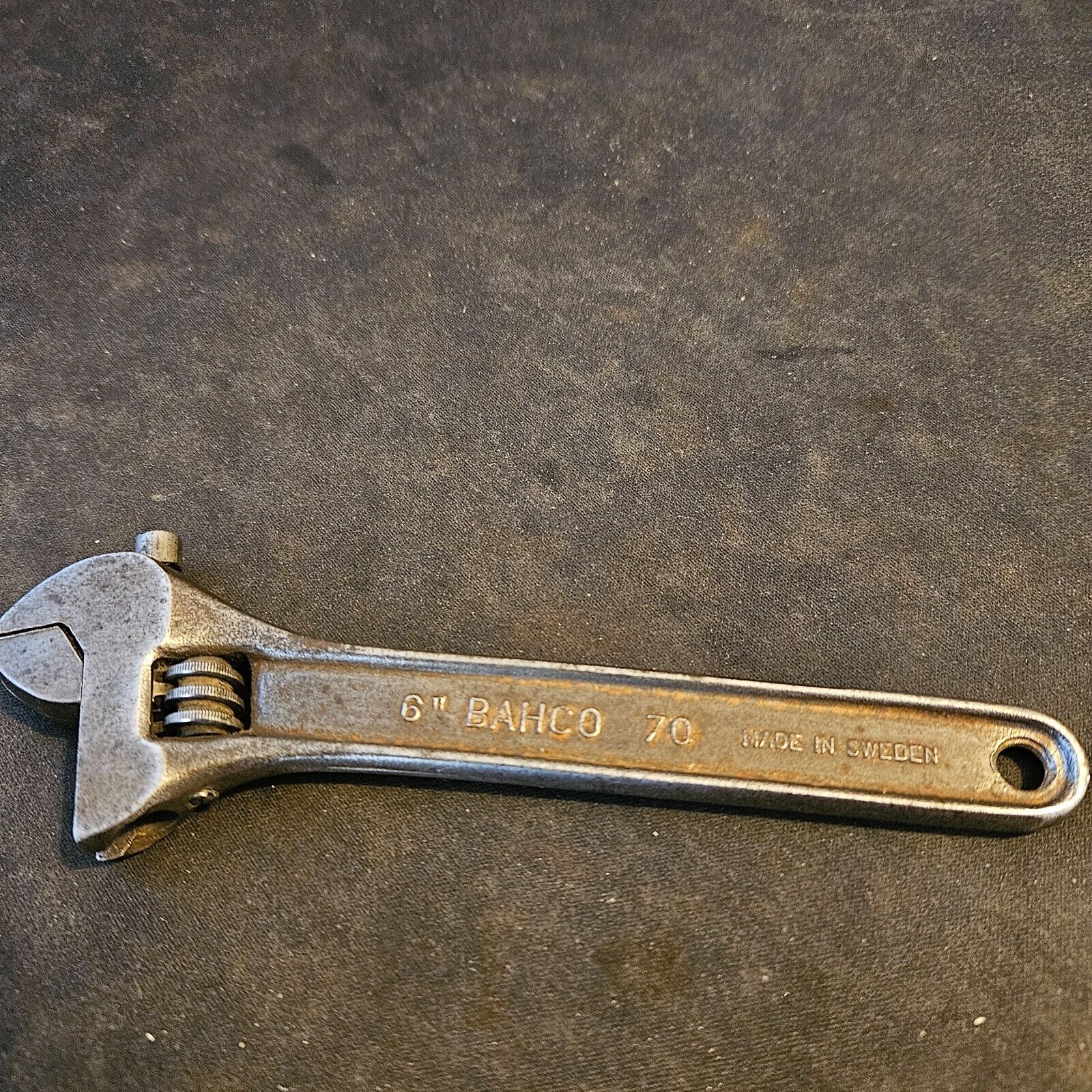 vintage 6"  bahco 70 adjustable wrench