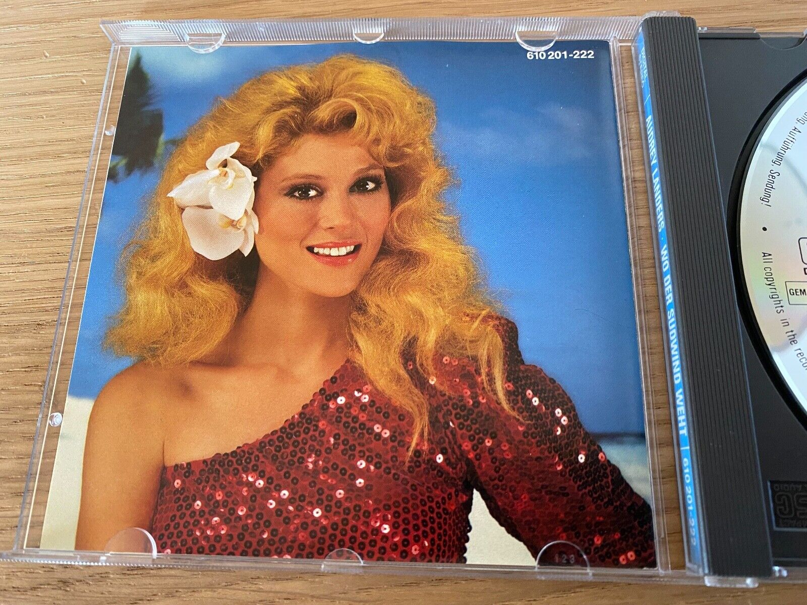 AUDREY LANDERS "HOLIDAY DREAMS" 1984 CD ALBUM 16 TRACKS ARIOLA RECORDS WGERMANY