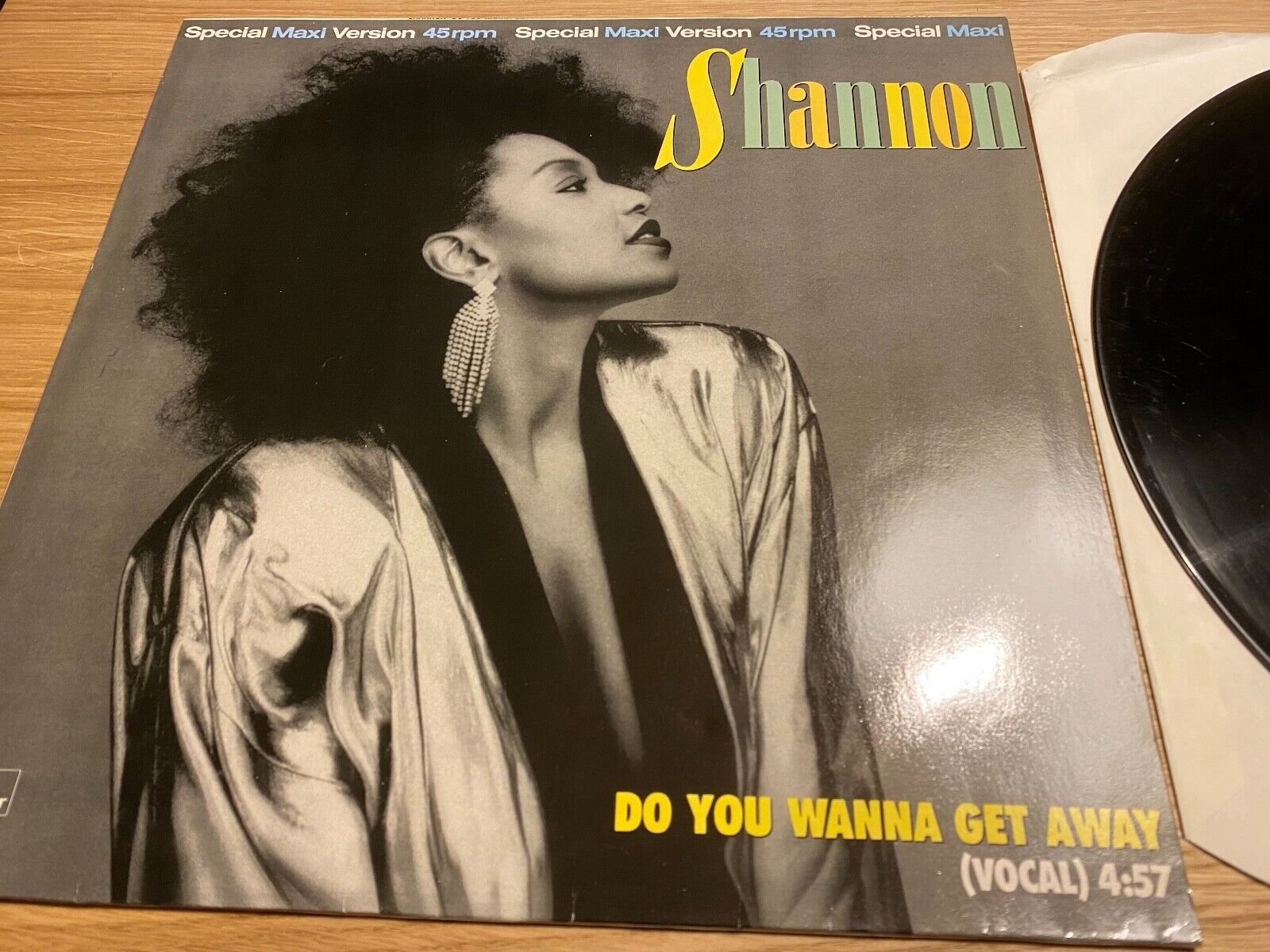 SHANNON "DO YOU WANNA GET AWAY" REMIX POLYDOR RECORDS WEST GERMAN 12" 1985 REMIX