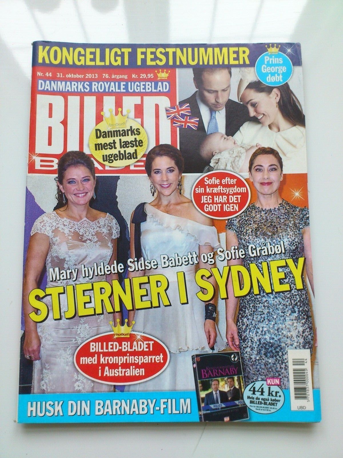 Danish magazine "Billed Bladet" Royals/Film stars No 44/2013