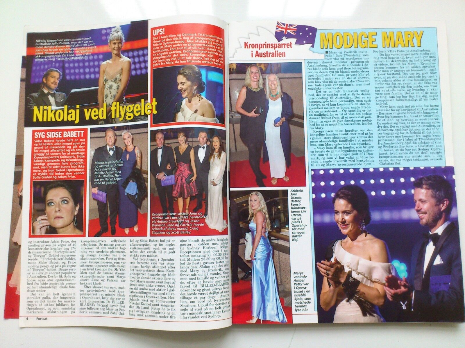 Danish magazine "Billed Bladet" Royals/Film stars No 44/2013