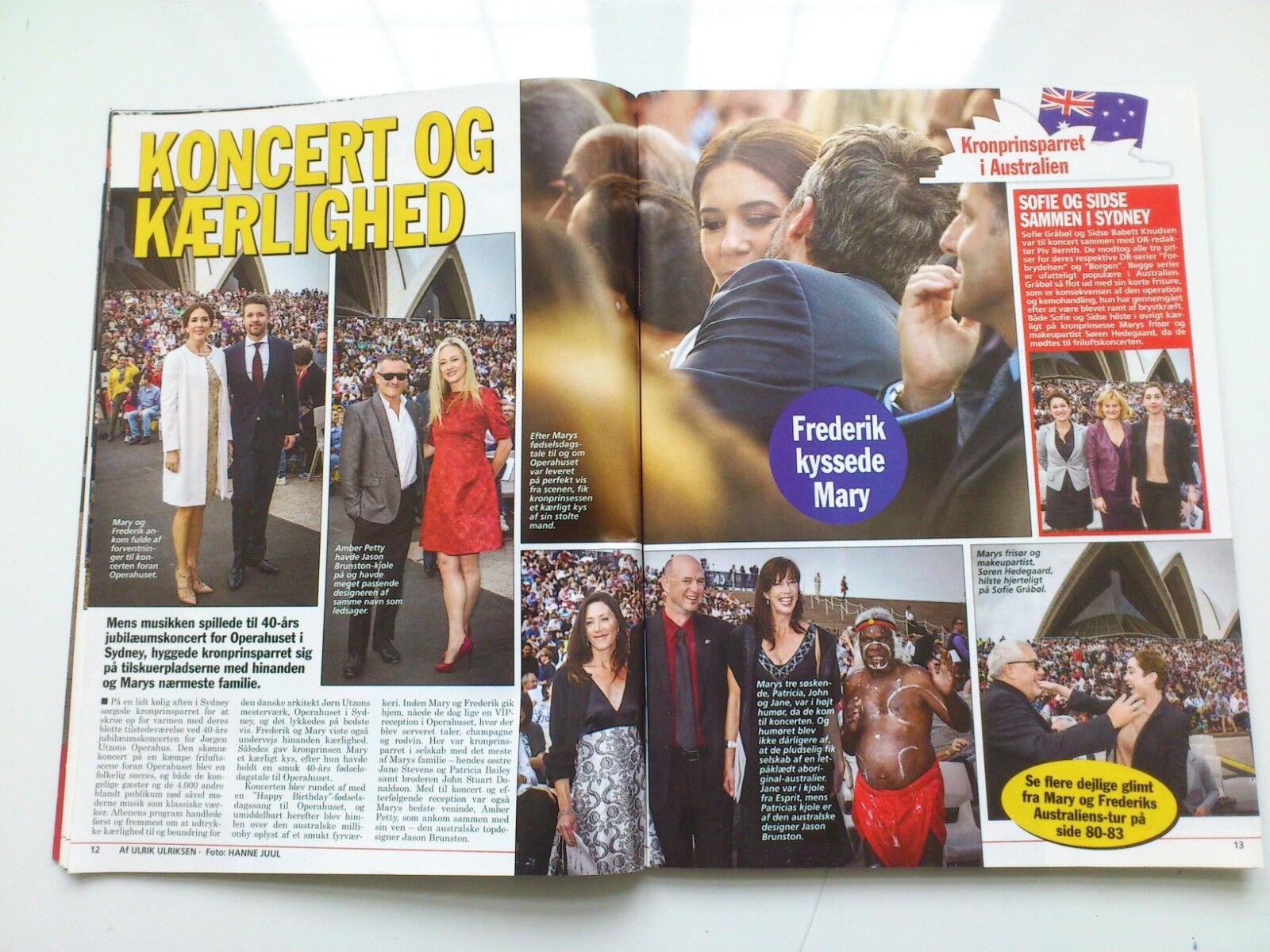 Danish magazine "Billed Bladet" Royals/Film stars No 44/2013