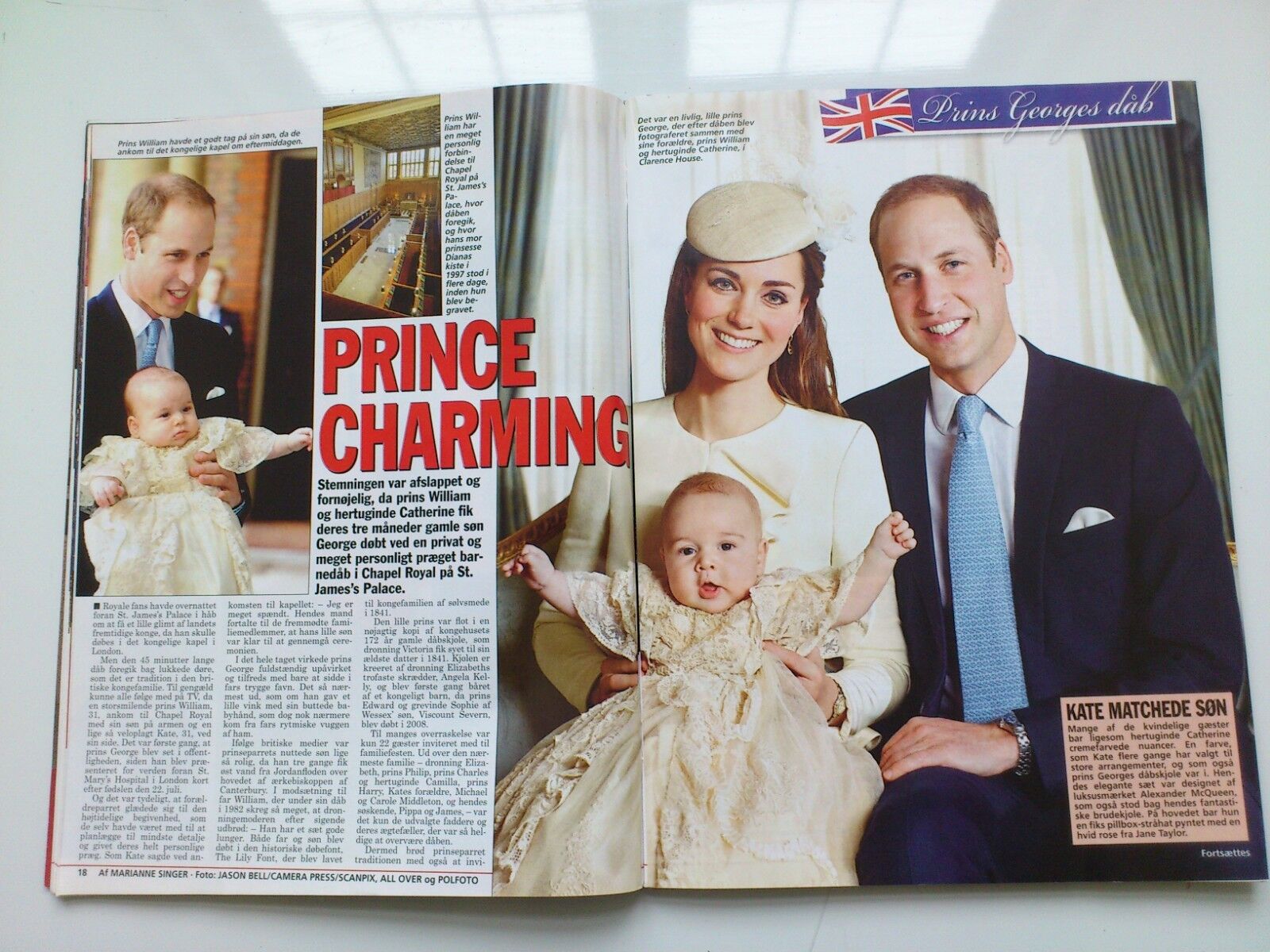 Danish magazine "Billed Bladet" Royals/Film stars No 44/2013