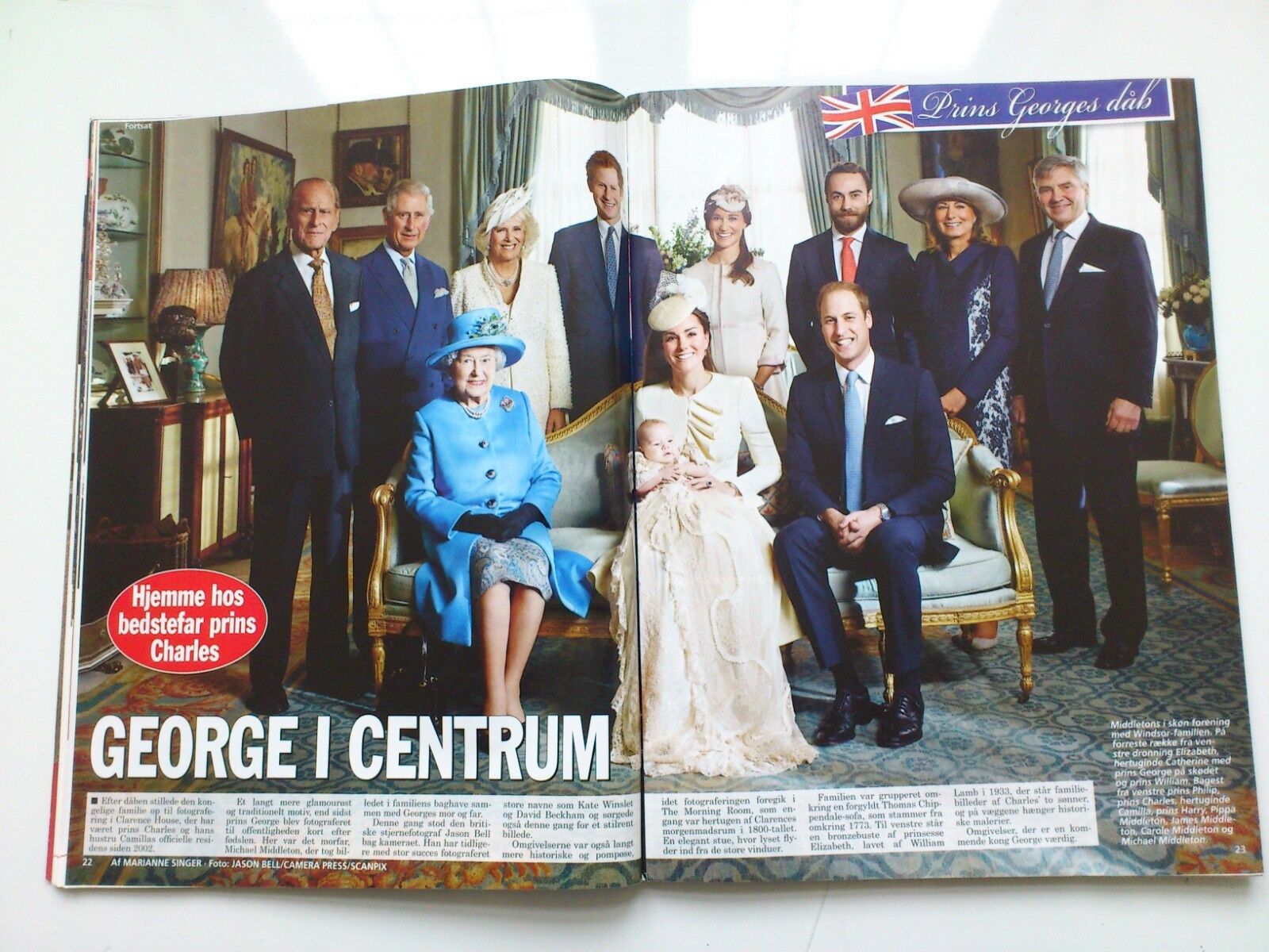 Danish magazine "Billed Bladet" Royals/Film stars No 44/2013