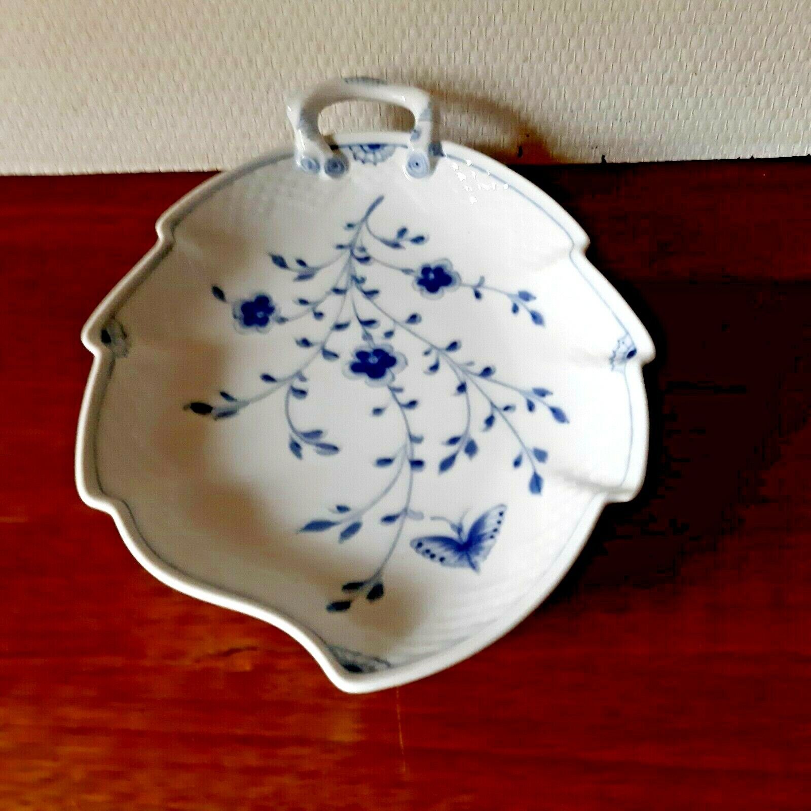 BUTTERFLY Leaf shaped Dish # 199 Bing  Grondahl - Royal Copenhagen 1948-52