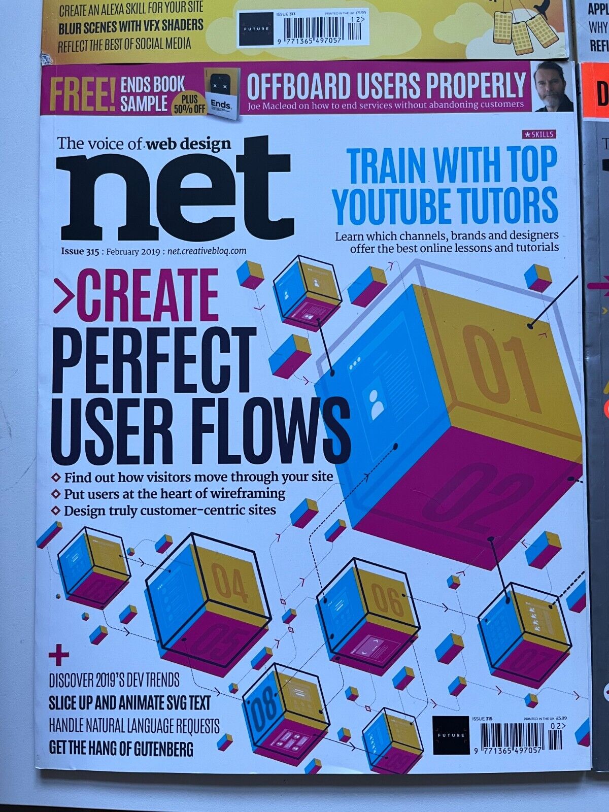 NET Magazine lot - Issue #306-332 (#326 excluded)