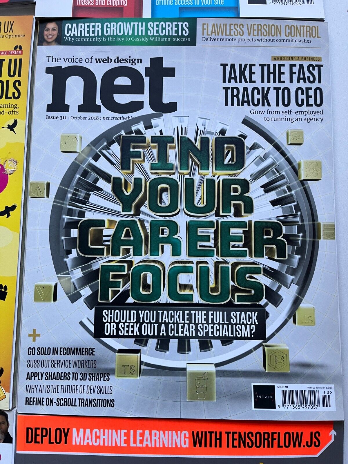 NET Magazine lot - Issue #306-332 (#326 excluded)